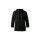 3/4-Ärmel-Pullover m. Glitzersteinchen, schwarz
