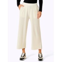 Merino-Kaschmir-Strickculotte, ecru