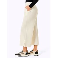 Merino-Kaschmir-Strickculotte, ecru
