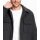 Herren-Longjacke m. Teddy-Fleece-Futter,  graphit-meliert