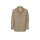 Herren-Longjacke m. Teddy-Fleece-Futter, camel-meliert