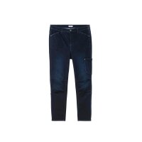 Cargo-Stretch-Jeans, dark blue denim