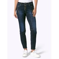 5-Pocket-Jeans m. Teilungsnähten, dark blue