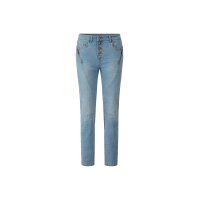 5-Pocket-Jeans m. Teilungsnähten, blue-bleached