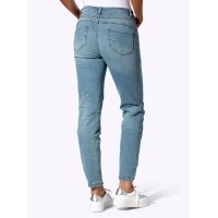5-Pocket-Jeans m. Teilungsnähten, blue-bleached