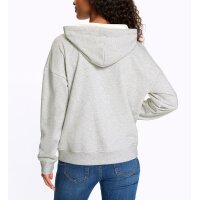 Sweatshirt with kangaroo pocket, light grey marl