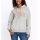 Sweatshirt with kangaroo pocket, light grey marl