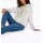Sweatshirt with kangaroo pocket, light grey marl