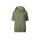 Schlupfbluse m. Krempelärmel und Kapuze, khaki