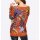 Floral-Print-Pullover, terra-lavendel-bedruckt