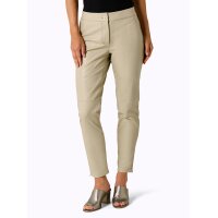Push-up-Lammnappa-Lederhose, beige