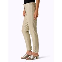 Push-up-Lammnappa-Lederhose, beige