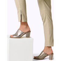 Push-up-Lammnappa-Lederhose, beige