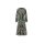 Glitzergarn-Druckkleid , marine-oliv