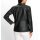 Lamm-Nappaleder-Blazer, schwarz