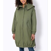 Parka m. wattiertem Steppfutter, khaki