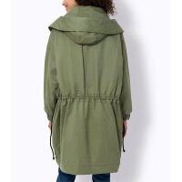 Parka m. wattiertem Steppfutter, khaki