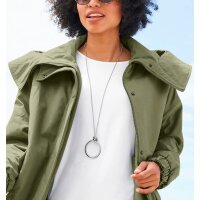 Parka m. wattiertem Steppfutter, khaki