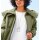 Parka m. wattiertem Steppfutter, khaki