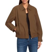 Blouson mit Gummizugbund, braun