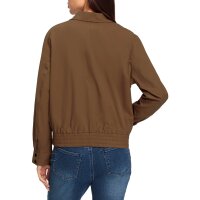 Blouson mit Gummizugbund, braun