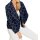 Textured blazer, denim blue-dark blue