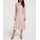 Verschlusslose Glanz-Strickjacke, puder