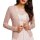 Verschlusslose Glanz-Strickjacke, puder