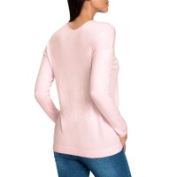Pullover mit Glitzer-Schriftzug, hellrosé