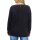 Pullover mit Rautenmuster und Glitzersteinchen, schwarz