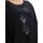 Pullover mit Rautenmuster und Glitzersteinchen, schwarz