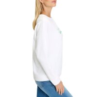 Sweatshirt mit Schriftzug-Print, ecru