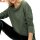Sweatshirt mit Glitzer-Details, khaki