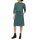 Jersey dress, black-ocean-patterned