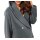 Wool jacket with shawl collar, silver grey