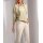 Kapuzensweatshirt mit Schriftzug, beige