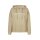 Kapuzensweatshirt mit Schriftzug, beige