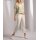 Kapuzensweatshirt mit Schriftzug, beige
