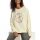 Sweatshirt mit glitzerndem Lettering, champagner