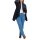 Brand cardigan with shawl collar, deep blue