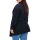 Brand cardigan with shawl collar, deep blue