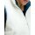 Reversible gilet with teddy fur and slip-in pockets, topaz-ecru