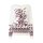 Fine-knit jumper with floral print, ecru-rosewood printed
