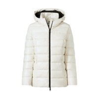 Steppjacke mit Stehkragen und gefütterter Kapuze,...