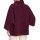 Wool jacket with lapel collar, bordeaux