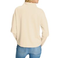 Sweatshirt mit Glitzersteinchen-Applikation, elfenbein