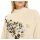 Sweatshirt mit Glitzersteinchen-Applikation, elfenbein