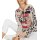 Jacquard-Strickjacke mit Glitzersteinchen, camel-schwarz-gemustert