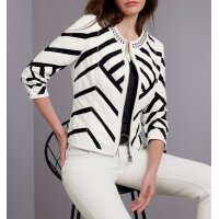 Lamb nappa leather jacket with mesh inserts and...