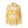 Fleece-Hemdbluse, champagner-gelb-kariert